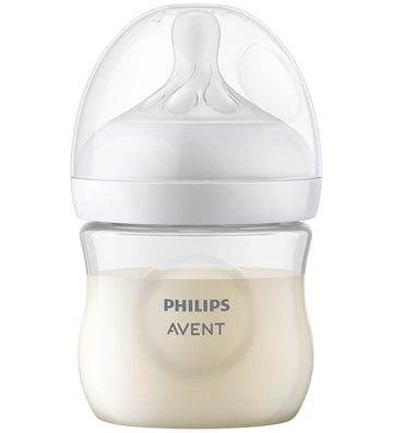 Philips Avent Babyflesje - Natural Reactie - 125 ml - Doorzichti - Philips Avent - OneSize - Babyflesjes