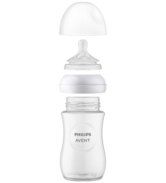 Philips Avent Babyflessen - 2-pack - Natural Reactie - 260 ml - Philips Avent - OneSize - Babyflesjes