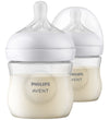 Philips Avent Babyflessen - 2-pack - Natural Reactie - 125 ml - - Philips Avent - OneSize - Babyflesjes