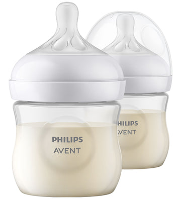 Philips Avent Babyflessen - 2-pack - Natural Reactie - 125 ml - - Philips Avent - OneSize - Babyflesjes