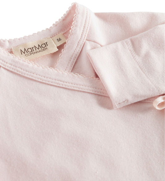 MarMar Romper l/s - Belita - Noos - Roze - MarMar - 68 - Rompers Lange Mouw