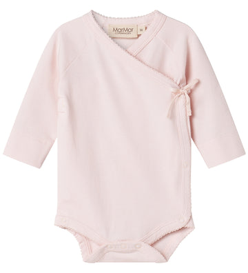 MarMar Romper l/s - Belita - Noos - Roze - MarMar - 68 - Rompers Lange Mouw