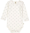 Müsli Romper l/s - Daisy - Conditioner Cream/Maïs/Breeze - Müsli - 1½ jaar (86) - Rompers Lange Mouw