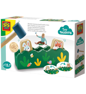 SES Creative Activiteitenspeelgoed - Hout - Werkbank - Tittebøh - SES Creative - OneSize - Activiteitenspeelgoed