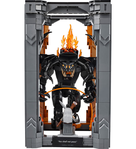 LEGO® Icons - In de Ban van de Ring: Balrog™ 10367 - 1201 Onderd - LEGO® - OneSize - Blokken