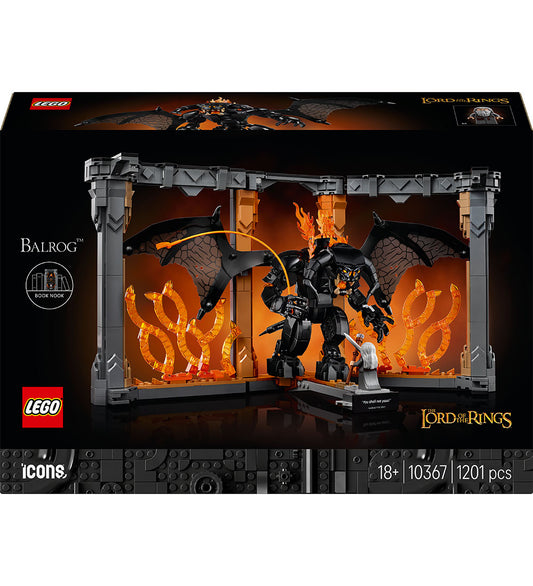 LEGO® Icons - In de Ban van de Ring: Balrog™ 10367 - 1201 Onderd - LEGO® - OneSize - Blokken