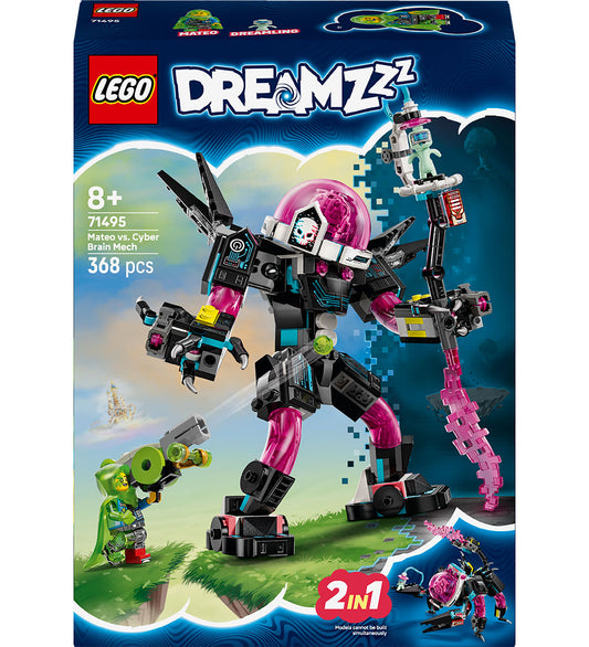 LEGO® DREAMZzz - Mateo vs. cyberbreinmecha 71495 - 368 Onderdele - LEGO® - OneSize - Blokken