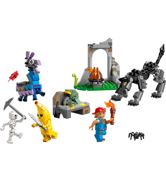 LEGO® Fortnite - Peely en Sparkplugs kamp 77075 - 250 Onderdelen - LEGO® - OneSize - Blokken