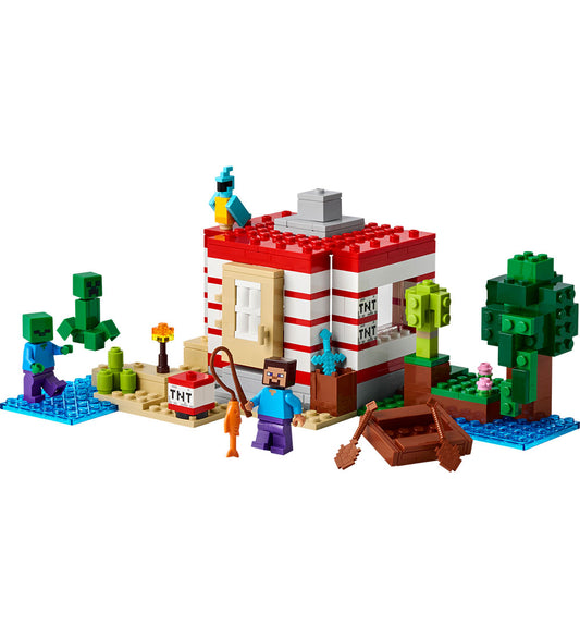 LEGO® Minecraft - Het TNT junglehuis 21275 - 287 Onderdelen - LEGO® - OneSize - Blokken