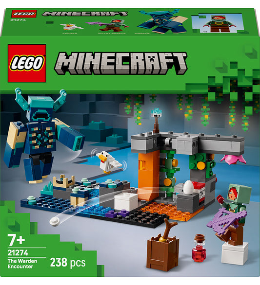 LEGO® Minecraft - De ontmoeting met de Opzichter 21274 - 238 Ond - LEGO® - OneSize - Blokken