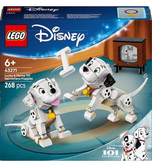 LEGO® Disney - De pups Lucky en Penny uit 1... 43271 - 268 Onder - LEGO® - OneSize - Blokken