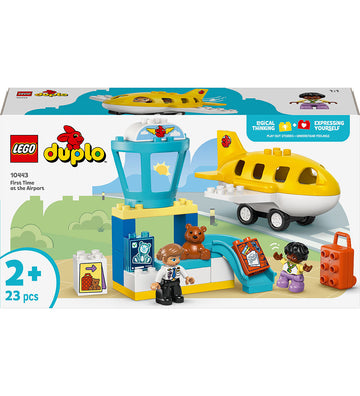 LEGO® DUPLO® - Voor het eerst op het vliegveld 10443 - 23 Onderd - LEGO® - OneSize - Blokken