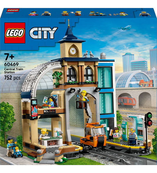LEGO® City - Centraal station 60469 - 752 Onderdelen - LEGO® - OneSize - Blokken