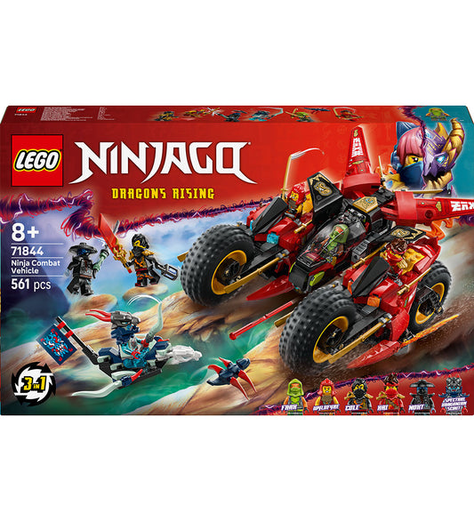LEGO® Ninjago - Ninja strijdvoertuig 71844 - 561 Onderdelen - LEGO® - OneSize - Blokken