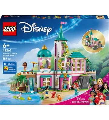 LEGO® Disney - Prinsessenkasteel en koninklijke huisdieren 43267 - LEGO® - OneSize - Blokken