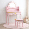 Houten Kaptafel Baninni Cloudy Roze