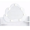 Houten Kaptafel Baninni Cloudy Wit