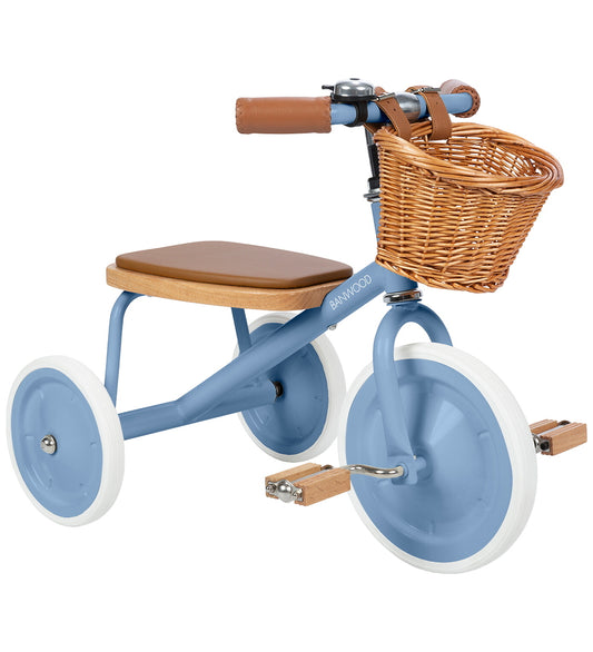 Banwood Driewieler - Trike - 3-6 Jaar - Blauw - Banwood - OneSize - Loopfietsen