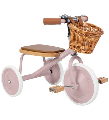 Banwood Driewieler - Trike - 3-6 Jaar - Dustypinkt - Banwood - OneSize - Loopfietsen