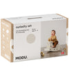 MODU Nieuwsgierigheid Set - 14 Onderdelen - 50x30x20 cm - Zand G - MODU - OneSize - Activiteitenspeelgoed