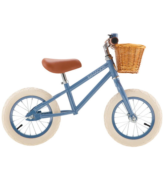 Banwood Loopfiets - First Go! - 3-5 jaar - Blauw - Banwood - OneSize - Loopfietsen