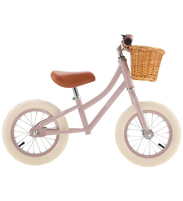 Banwood Loopfiets - First Go! - 3-5 Jaar - Dusty Pink - Banwood - OneSize - Loopfietsen