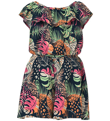 Name It Jumpsuit - NmfVinaya - Navy Blazer/Vers Tropical - Name It - 1 jaar (80) - Jumpsuits