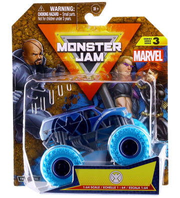 Monster Jam Truck - 1:64 - Marvel - Agenten van Shield - Monster Jam - OneSize - Auto´s