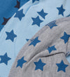 Pippi Babyslabbetje - 3-pack - Puntig - AOP - Dark Navy - Pippi Baby - OneSize - Kwijlsjaaltjes