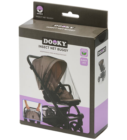 Dooky Insectennet - Buggy - Zwart - Dooky - OneSize - Insectennetten