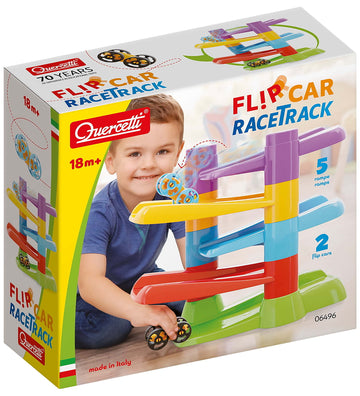 Quercetti Racebaan - Flip Car - 7 Onderdelen - 06496 - Quercetti - OneSize - Racebanen