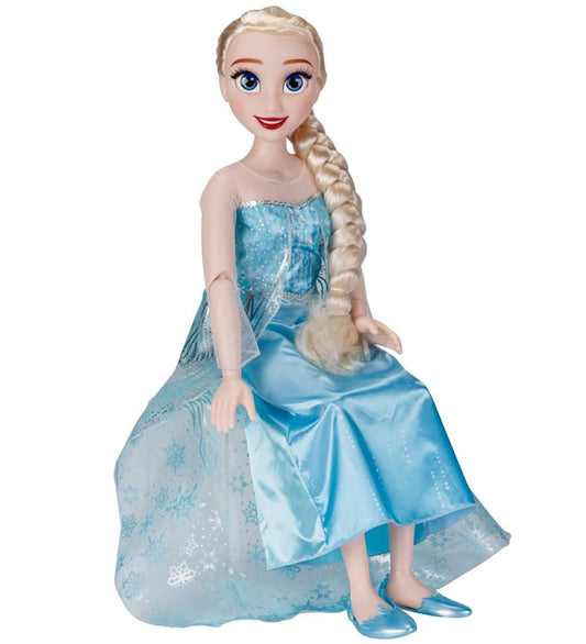 Disney Princess Pop - 81 cm - Speelafspraak Elsa - Disney Frozen - OneSize - Poppen