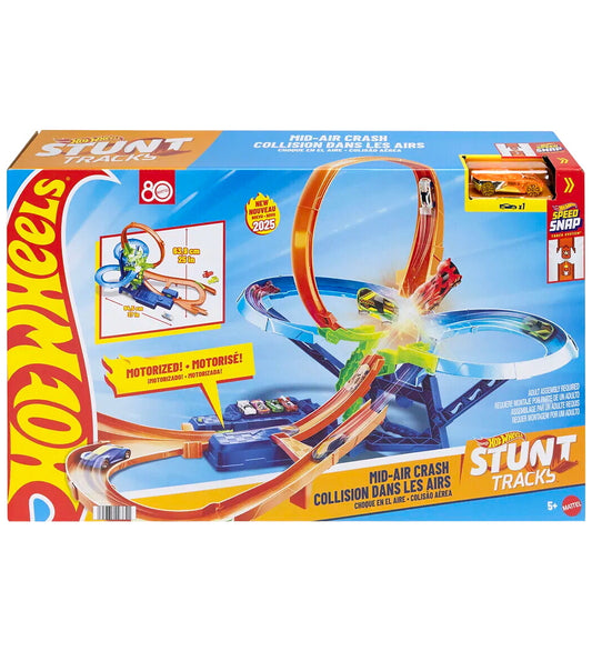 Hot Wheels Racebaan - Stunttracks Mid-Air Botsing - Hot Wheels - OneSize - Racebanen