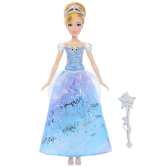Disney Princess Pop m. Geluid/Licht - 30 cm - Askepot - Disney Princess - OneSize - Poppen