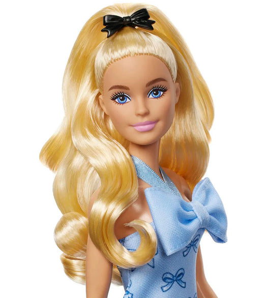 Barbie Pop - Mode - Blue Strikken - Barbie - OneSize - Poppen