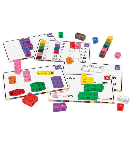 Learning Resources Speelgoed MathLink Cubes - Wiskunde Voering A - Learning Resources - OneSize - Blokken