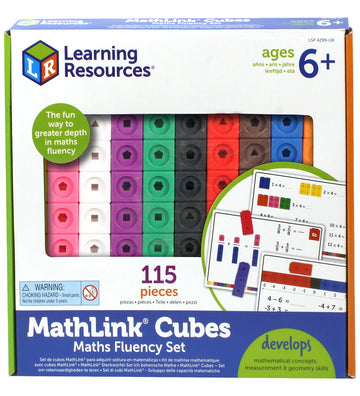 Learning Resources Speelgoed MathLink Cubes - Wiskunde Voering A - Learning Resources - OneSize - Blokken