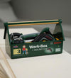 Bosch Mini Gereedschapskist m. Ixolino II - Speelgoed - Groen - Bosch Mini - OneSize - Gereedschap