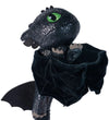 Dragons Knuffel - Filmdraak - Zwevende knuffel Tandloos - 30cm - Dragons - OneSize - Knuffels