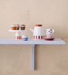 Kids Concept Speelgoedeten - Schotel m. Taarten - Hout - 16 cm - - Kids Concept - OneSize - Speelgoedeten