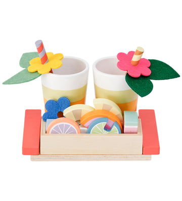 Kids Concept Speelgoedeten - Hout - Drankenset - Kids Concept - OneSize - Speelgoedeten