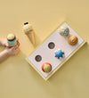 Kids Concept Speelgoedeten - Hout - 26 cm - Ijs - Kids Concept - OneSize - Speelgoedeten
