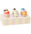 Kids Concept Speelgoedeten - Hout - 26 cm - Ijs - Kids Concept - OneSize - Speelgoedeten