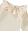 Molo Romper l/s - Rib - Faye - Summer Zand - Molo - 1 jaar (80) - Rompers Lange Mouw