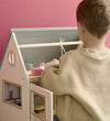Kids Concept Poppenhuis - Aiden - 46 cm - Hout/Meerkleurig - Kids Concept - OneSize - Poppenhuizen