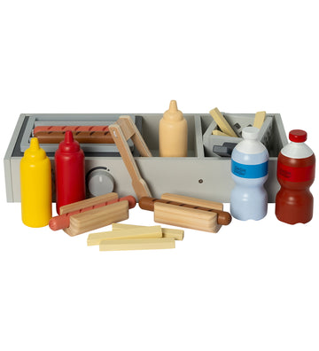 MaMaMeMo Speelgoedeten - Worstkraam - Hout - MaMaMeMo - OneSize - Speelgoedeten