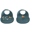 Liewood Slabbetjes - Silicone - 2-pack - Sintel - Arctic Sea/Oce - Liewood - OneSize - Slabbetjes