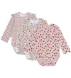Hust and Claire Rompers l/s - 3-pack - HCBella Kleine Controle - - Hust and Claire - 2 jaar (92) - Rompers Lange Mouw