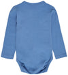 Hummel Romper l/s - hmlMini - Nederlands Blue m. Logo - Hummel - 74 - Rompers Lange Mouw