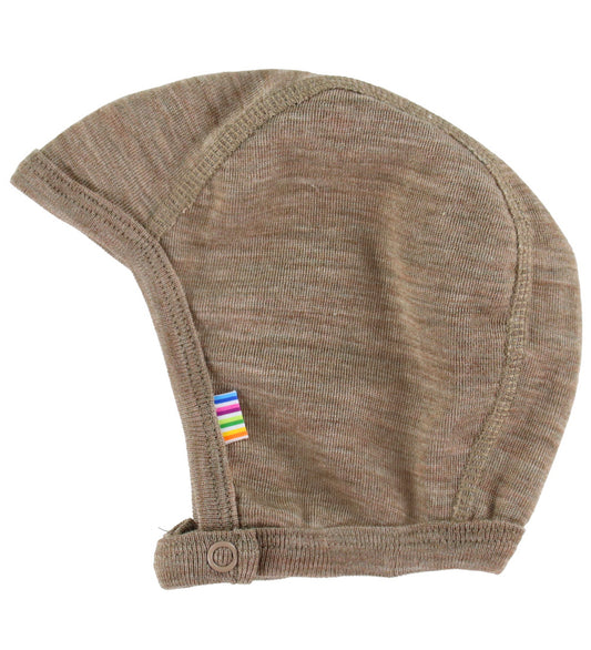Joha Babymuts - Wol/Zijde - Beige Melange - Joha - 50 cm - Babymutsen